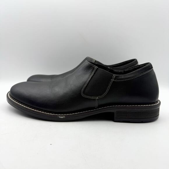 Naot Mens Director Slip On Shoes EU 43 US 10 Black Leather NWOB main image 5